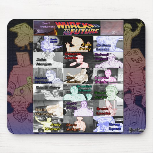 投げられる強打3: マウスパッド (正面)