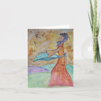 投げる心配の挨拶状 カード