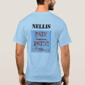 投げる1つの方法 Tシャツ (裏面)