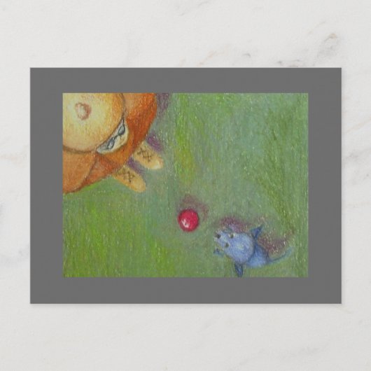 投げる ポストカード (正面)