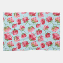 投げクリムゾンレッドウォーター色花模様水玉模様