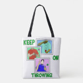 投げ保トートバッグ2 トートバッグ (裏面)