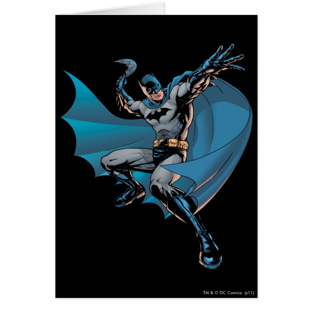 投げ出し準備ができているバットマン (正面)