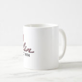 投げ槍のマグ コーヒーマグカップ (正面右)