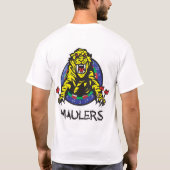 投げ矢のチームロゴ Tシャツ (裏面)