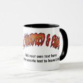 投げ矢のパーソナライズなマグ マグカップ (正面右)