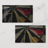 投げ矢のボードゲーム 名刺 (正面/裏面)