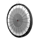 投げ矢のモダンな灰色の黒い雄牛の目の挑戦 ダーツボード (正面右)