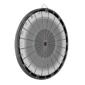 投げ矢のモダンな灰色の黒い雄牛の目の挑戦 ダーツボード (正面左)