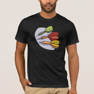 投げ矢メンズTシャツ Tシャツ