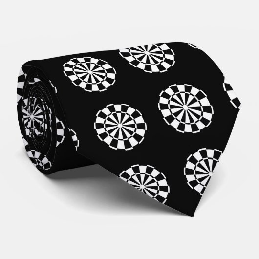 投げ矢板パターン ネクタイ (ロール)