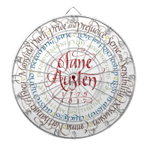 投げ矢板-ジェーンAustenの時代劇 ダーツボード