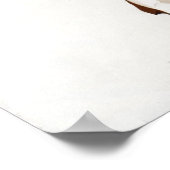 投げ縄ピンを上にした女性のカーボーイ ポスター (角)