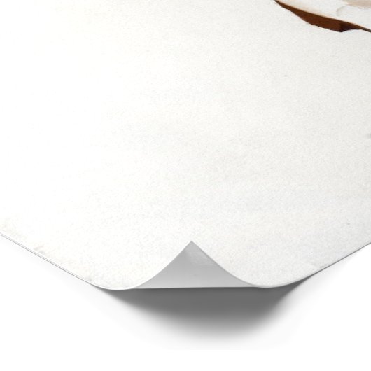 投げ縄ピンを上にした女性のカーボーイ ポスター (角)