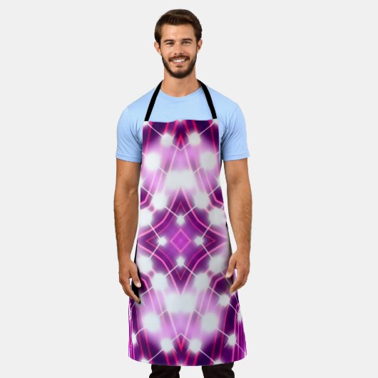 投光光源の背景 エプロン (着用した状態)