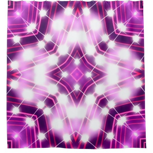 投光光源の背景 シャワーカーテン (正面)