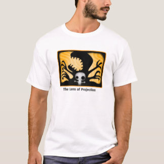 投射のレンズ Tシャツ