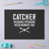 投手には野球にヒーローが必要なため捕手 薄葉紙 (クラフト)