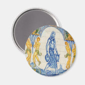 投手を持つ少女 マグネット (正面/裏面)