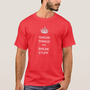 投球の事および壊れ目の物 Tシャツ