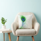 投球の枕孔雀の羽 クッション (椅子)