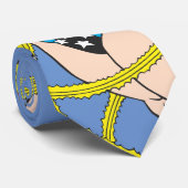 投疑問に思げ縄の女性 ネクタイ (ロール)