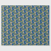 投疑問に思げ縄の女性 ラッピングペーパー (フラット)