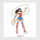 投疑問に思げ縄の女性 – 正義のために戦う シール (シート)