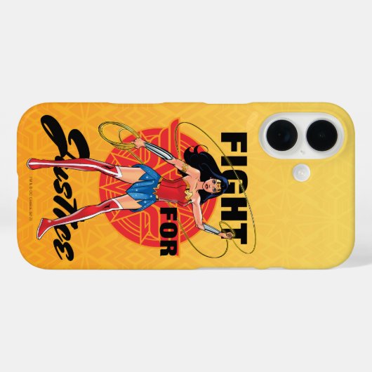 投疑問に思げ縄の女性 – 正義のために戦う Case-Mate iPhoneケース (裏面 (横))