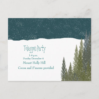 投石準備は？ インビテーションポストカード