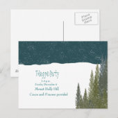 投石準備は？ インビテーションポストカード (正面/裏面)