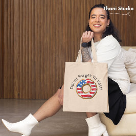 投票おもしろいの忘れ行止 トートバッグ