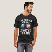 投票おもしろいトランプ2024 Im投票 Tシャツ (正面フル)