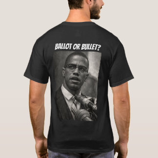 投票か弾丸か? Tシャツ