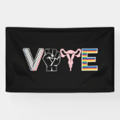 投票が禁止された書籍の生殖権BLM LGBTQ 横断幕 (横)