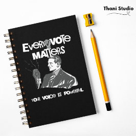 投票が選挙政治白書印刷の問題 ノートブック