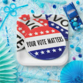 投票が重要な選挙区 ペーパープレート (パーティー)