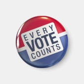 投票ごとに投票磁石が数えられる マグネット (正面)