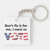 投票したい キーホルダー (裏面)