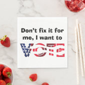 投票したい スタンダードランチョンナプキン (インサイチュ)