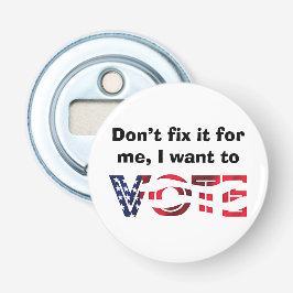 投票したい 栓抜き