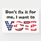 投票したい 横断幕 (横)