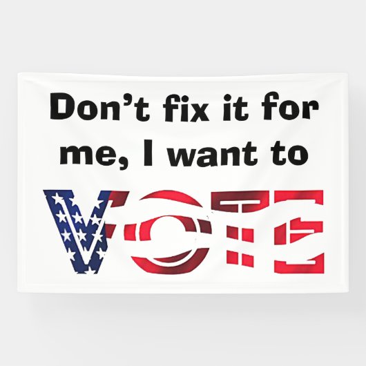 投票したい 横断幕 (横)