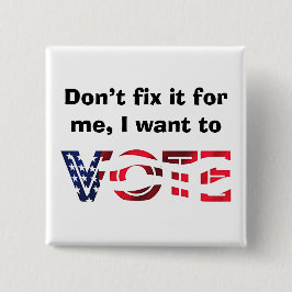 投票したい 缶バッジ