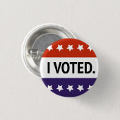 投票した 缶バッジ (正面&裏面)