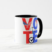 投票して マグカップ (正面右)