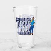 投票しない文句を言わない タンブラーグラス (正面)