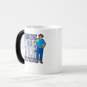 投票しない文句を言わない モーフィングマグカップ (正面左)