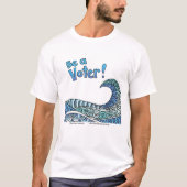 投票しよう Tシャツ (正面)