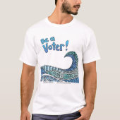 投票しよう Tシャツ (正面)